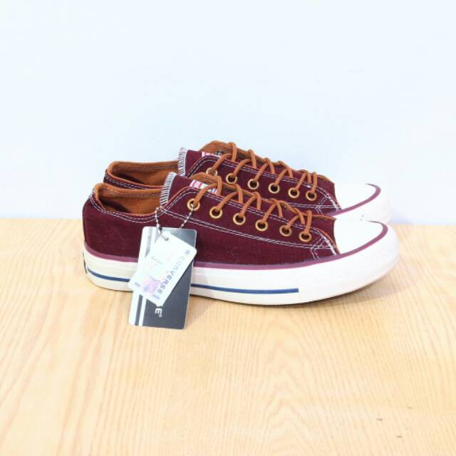 Sepatu Converse all star , Peached warna maroon ( Grade ori , premium quality)