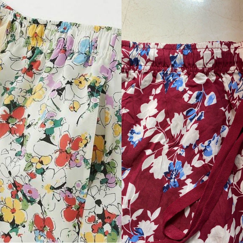 Uniglo Relaco Pants 3/4 - Celana Kulot Wanita-7