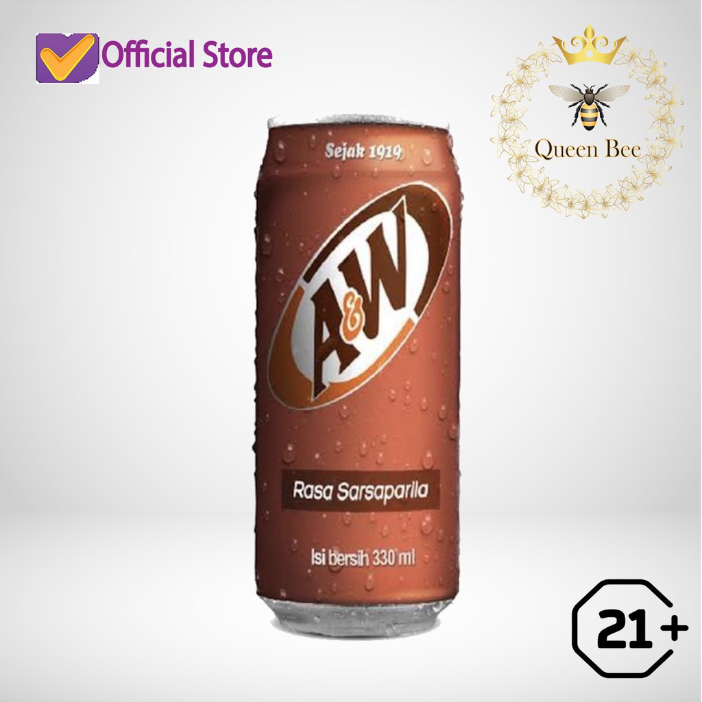 

A&W Rasa Sarsaparila 24 Kaleng @250ml