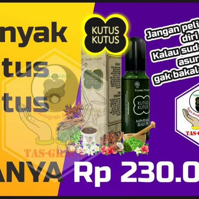 Kutus kutus Minyak Balur, Banyak manfaatnya