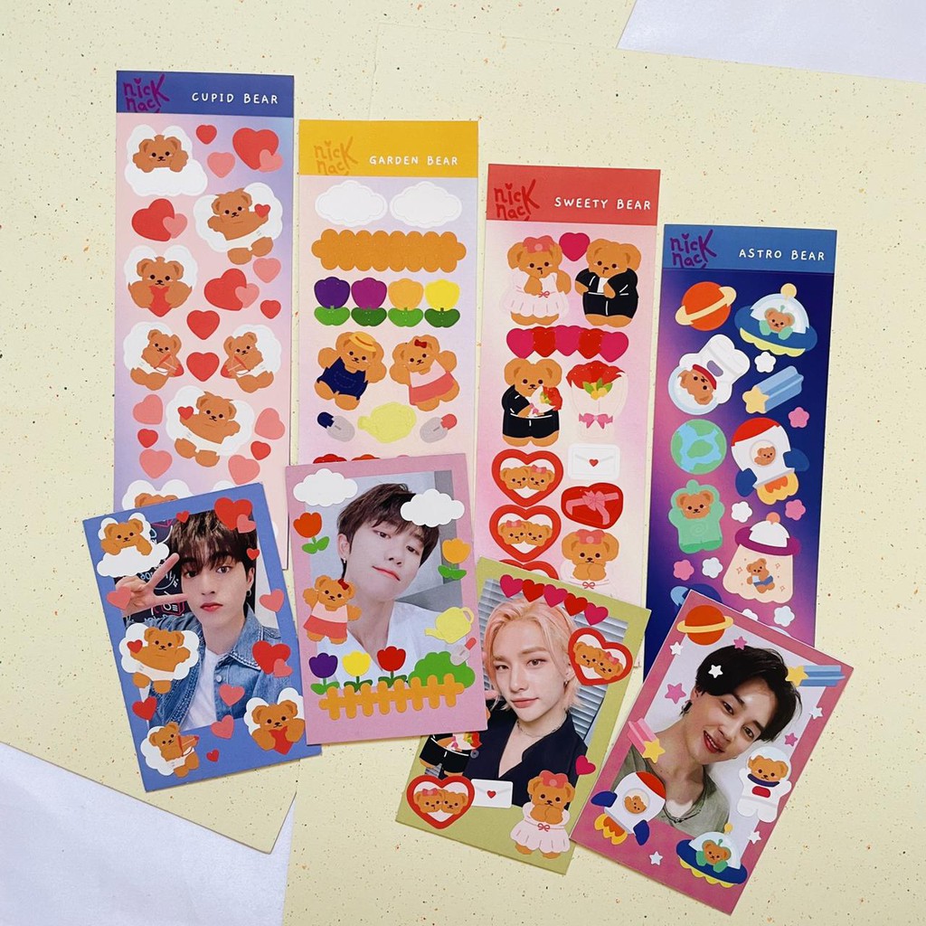 

Bear Deco Sticker Vol.1 (Kiss Cut)