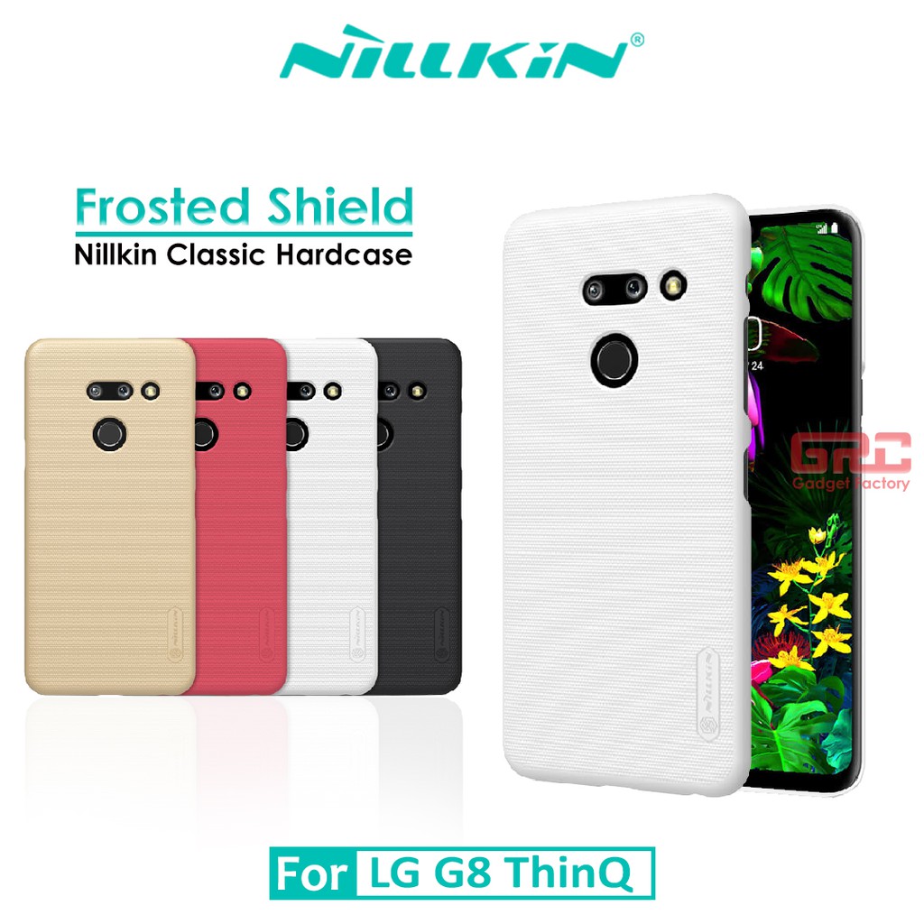 Hard Case LG G8 ThinQ Nillkin Frosted Shield Casing Original