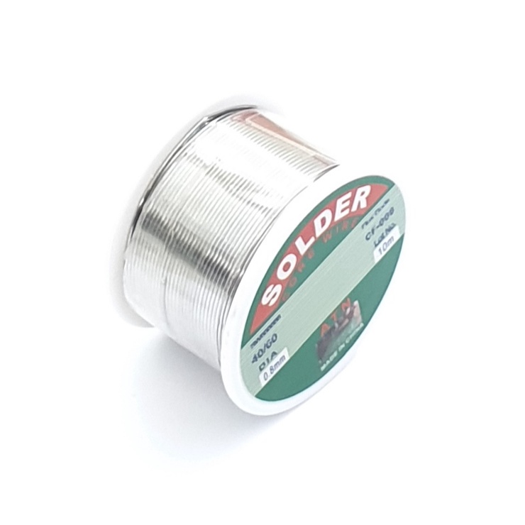 Timah Solder 0,8mm 10 Meter ATN