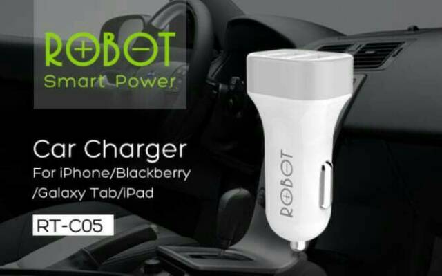 Car Charger original ROBOT RT-C05/ charger mobil