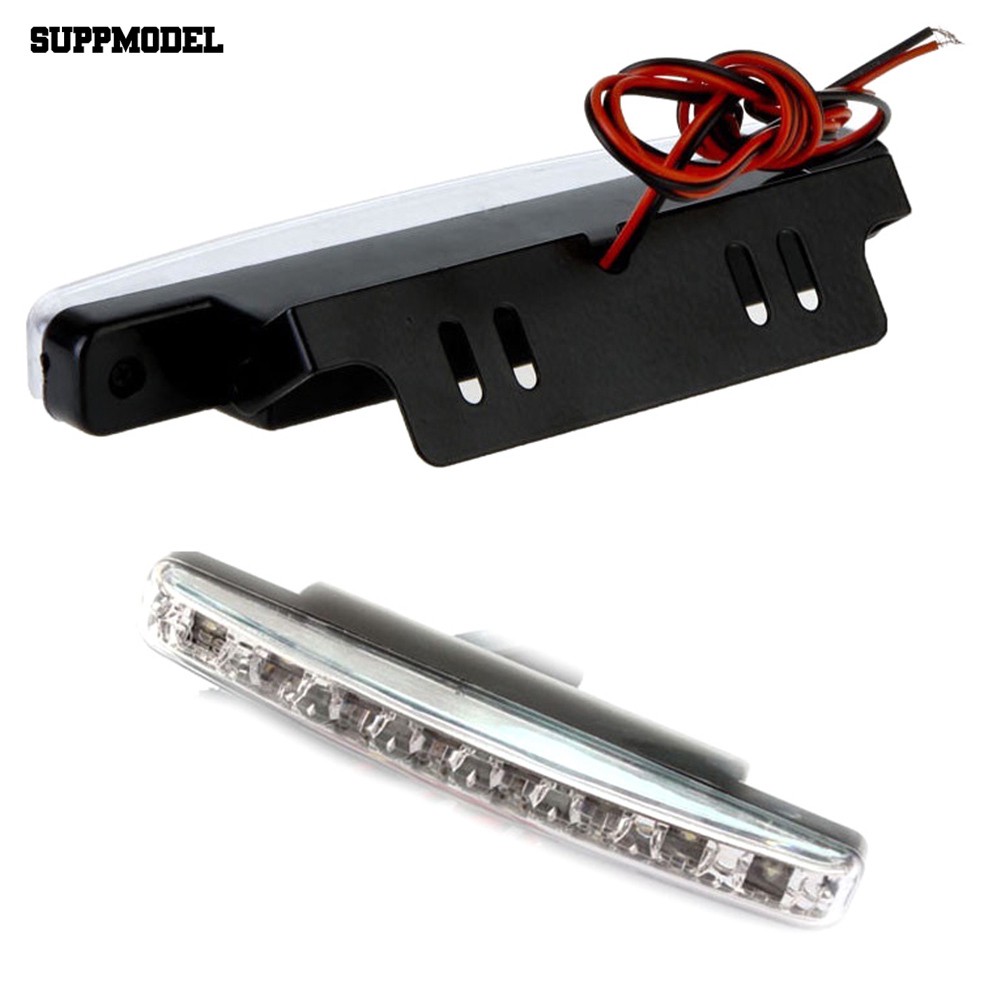 2Pcs Lampu LED DC 8SMD Universal Anti Air untuk Mobil