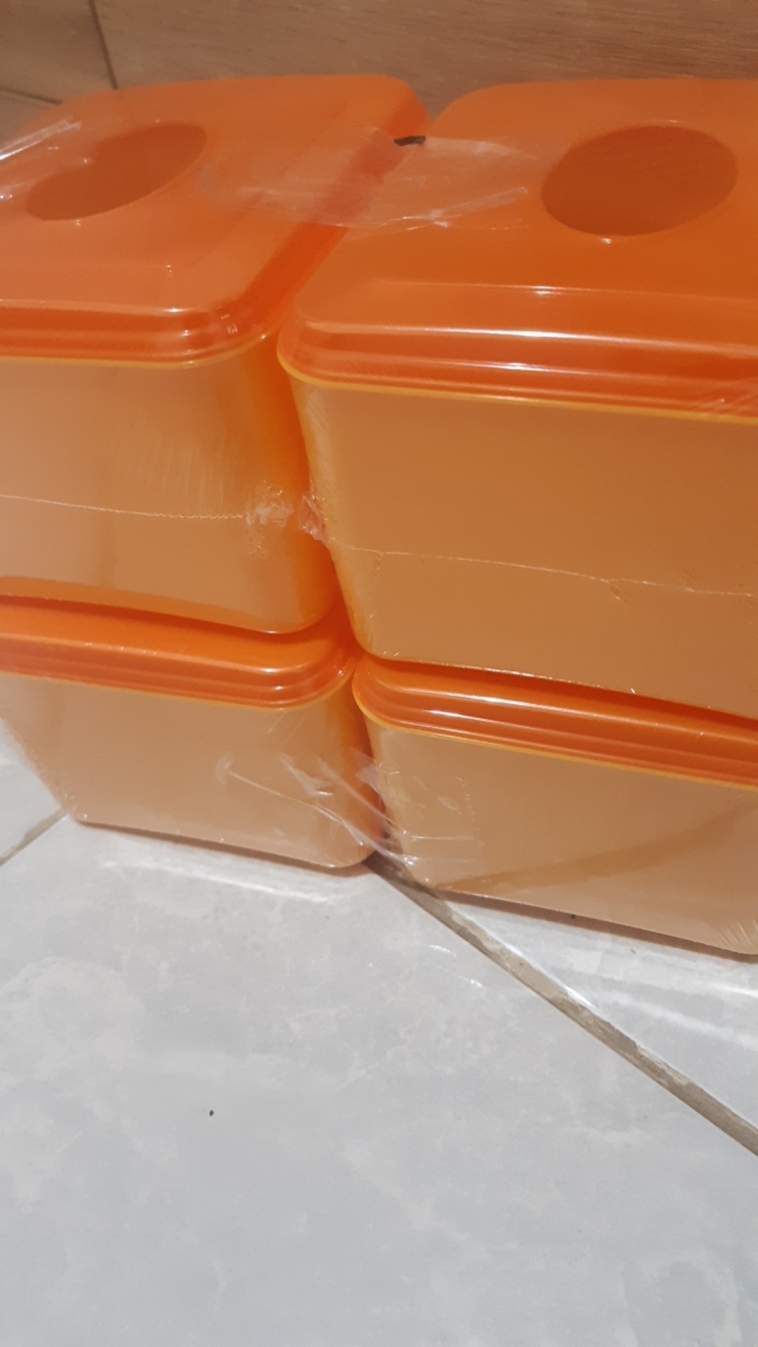 6 Bh Golden Hen Tempat Tisu Plastik/ Kotak Tisu/ Wadah Tisu Tts-623