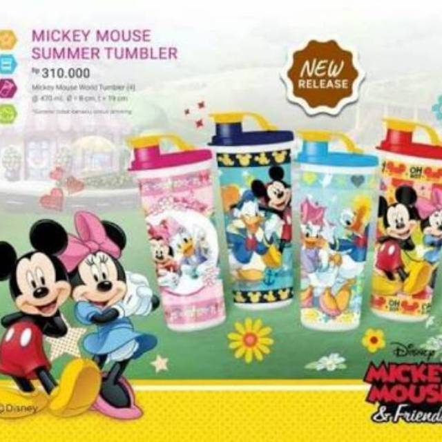 MOORLIFE Tumbler MICKEY MINNIE TERMURAH