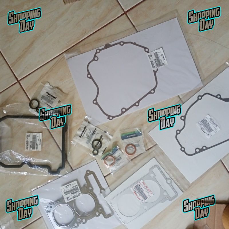 Paking perpak set full set ninja 250 karbu ORIGINAL