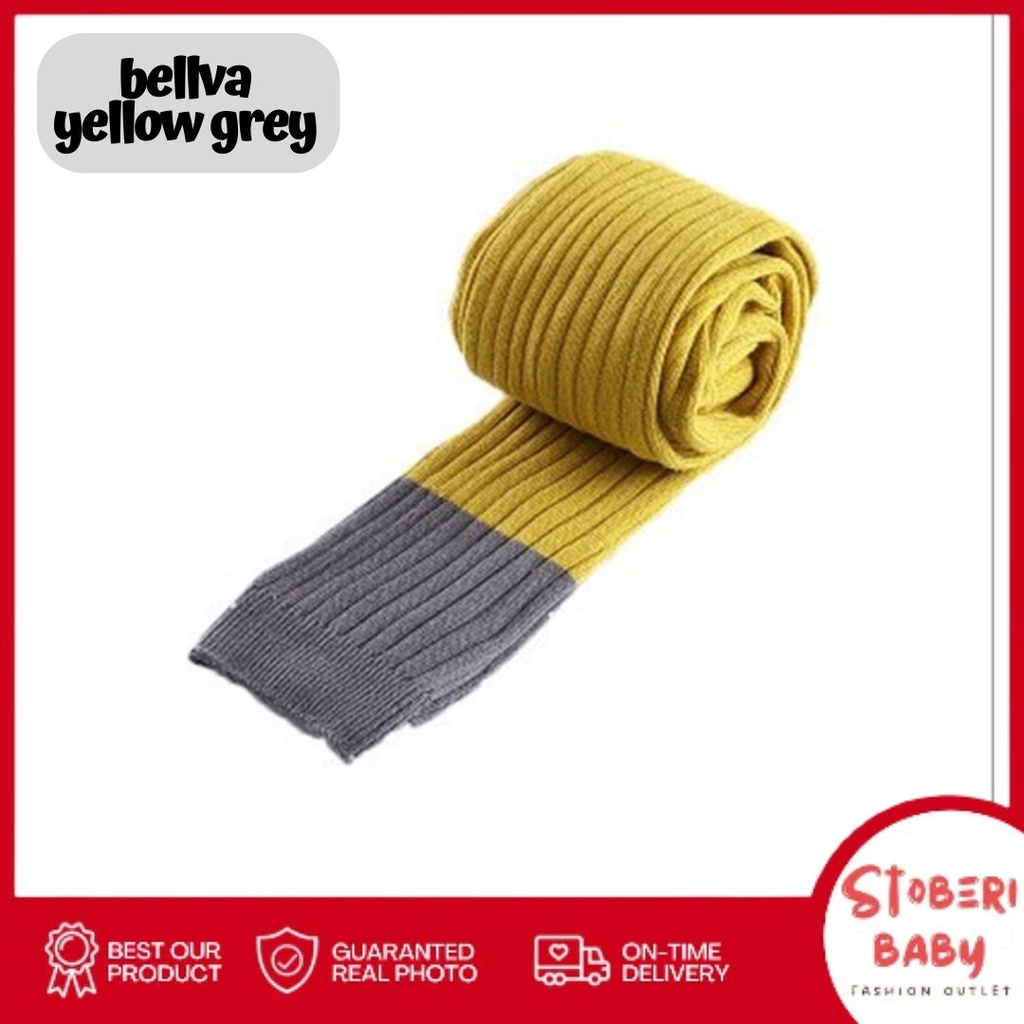 PUNCAK 3.3 stoberi baby - LEGGING BELLVA Legging Bayi Perempuan / Legging Anak / Kaos Kaki Panjang Bayi