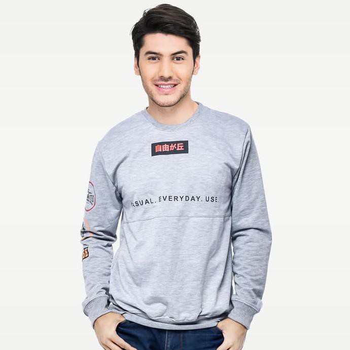 Sale Terlaris SEYES 1075 Tumblr Tee Sweatshirt Sweater Baju Lengan Panjang Pria