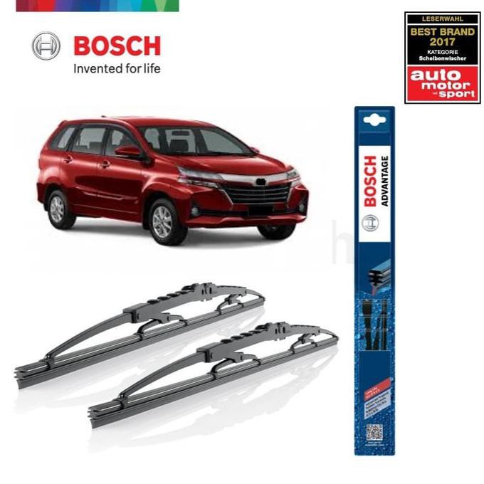 Wiper Mobil Toyota New Avanza (2013-On) Sepasang Bosch Advantage