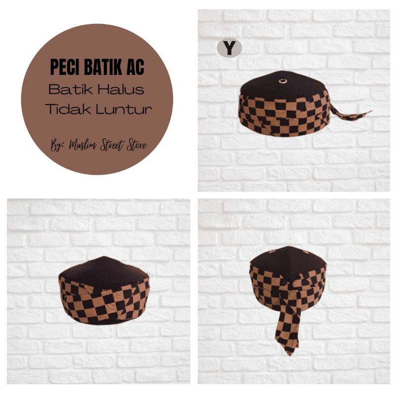 Peci batik songkok batik songkok Nusantara peci batik jogokaryan peci santri batik halus