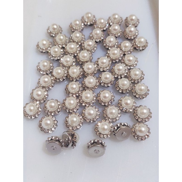 DIAMON CANGKANG MUTIARA 10MM 50PCS