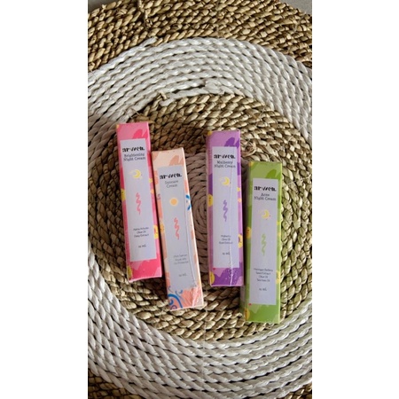 NIGHT CREAM ARVVEN // NIGHT MULBERI ARVVEN // NIGHT ACNE ARVVEN // NIGHT BRIGHTENING ARVVEN // SUNCA