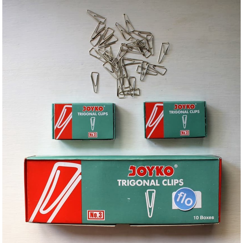 

TRIGONAL CLIP, PAPER CLIP, CLIP KERTAS NO.3 JOYKO