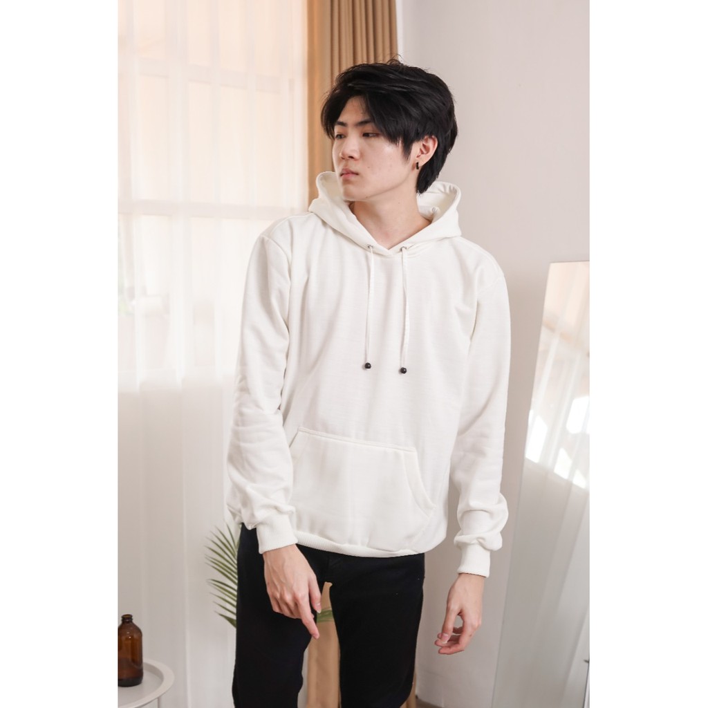 ALIPIO FASHION - HOODIE POLOS TTL PUTIH