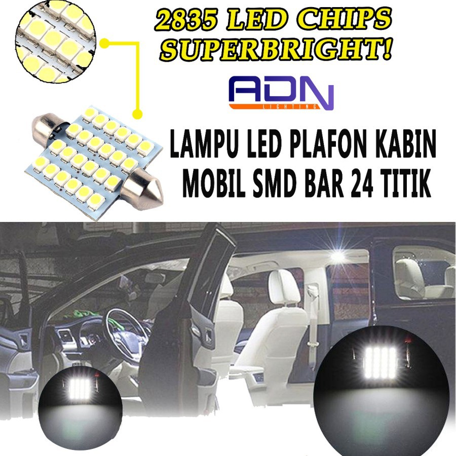 LAMPU LED CABIN 24 titik 2835 KABIN / PLAFON FESTOON MOBIL ADN PCS