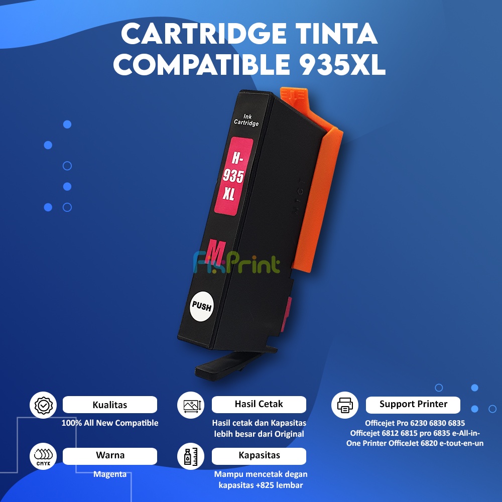 Cartridge Compatible 934XL Black / 935XL CMY