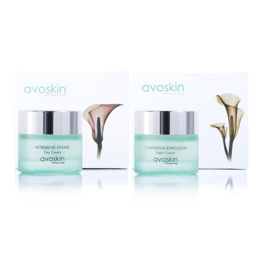 Paket Avoskin Basic Kit Intensive Day Cream & Luminous  