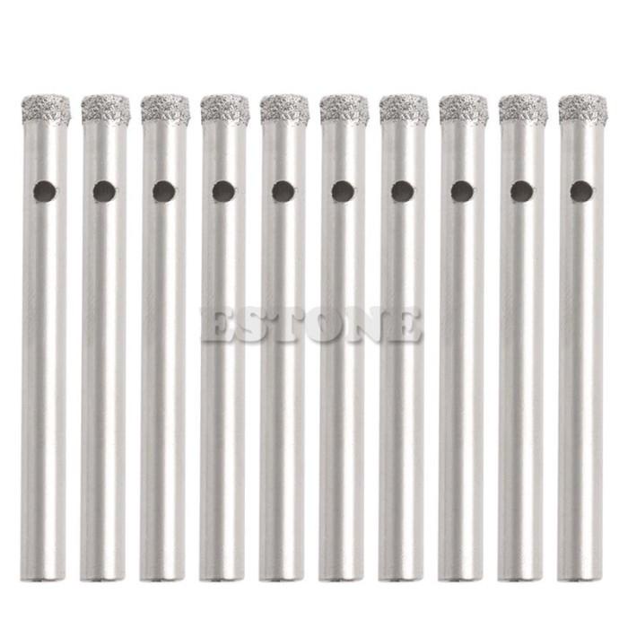 

Kertas Fax | [Ug] 10Pcs 5Mm Noyau De Diamant Coated Forets Scie Carreaux Verre C Ra Kualitas Terbaik