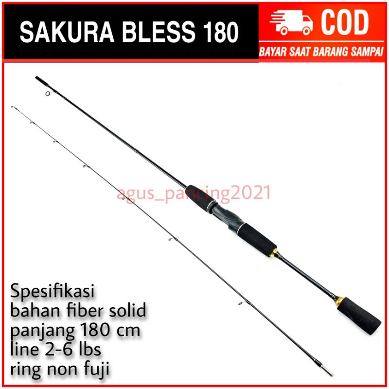 Joran Ul Ultralight Ajiro sakura bless 180cm
