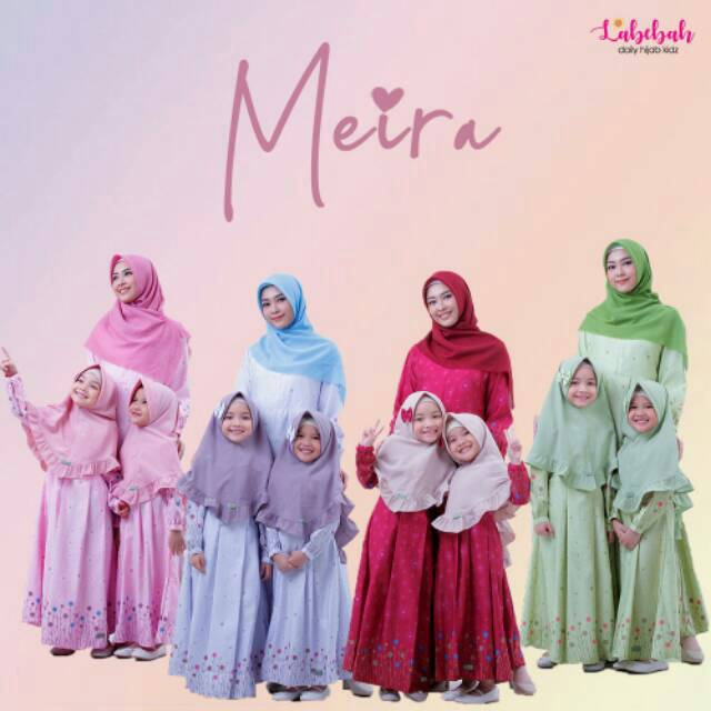 Couple ibu anak / gamis couple ibu anak