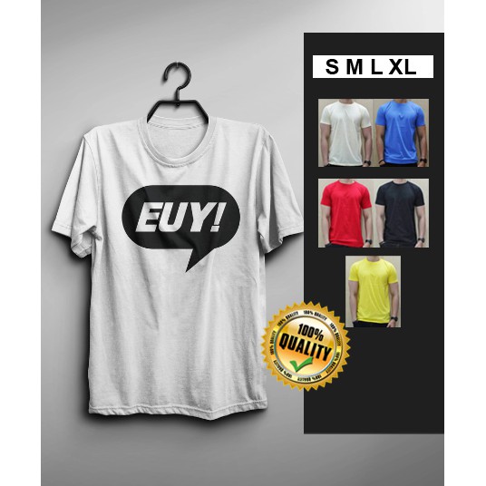 EUY Kaos Murah distro grosir berkualitas Sablon polyflex