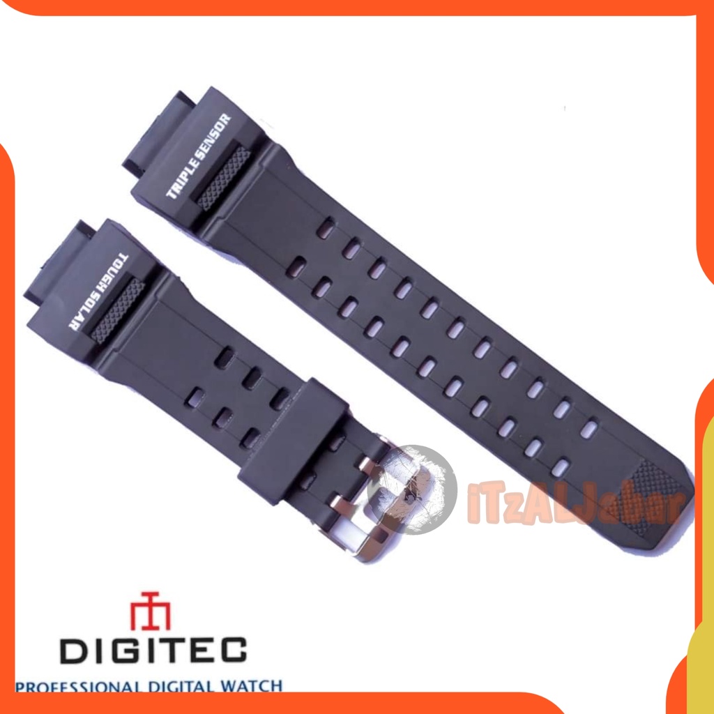 Strap tali jam tangan Digitec DG 2131T rubber strap Digitec 2131