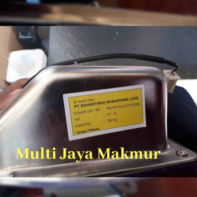 TIMBANGAN DUDUK DIGITAL 500KG NANKAI