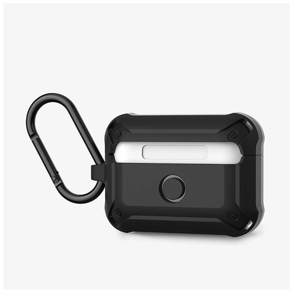 Cocok untuk Airpods Pro Pelindung Cover dengan Switch Apple Bluetooth Headset Shell Airpods3 Headset Cover dengan Keychain