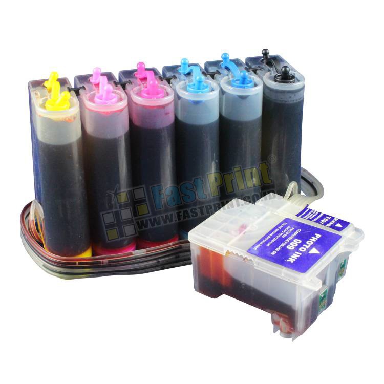 Fast Print CISS Infus Modifikasi Epson R1290, R1270 Plus Tinta