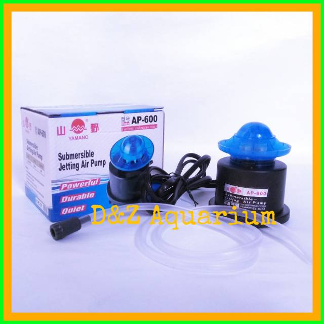Pompa Udara Silent Yamano AP 600 / Aerator Anti Bising Yamano Ap600 / Air Pump Tidak Berisik