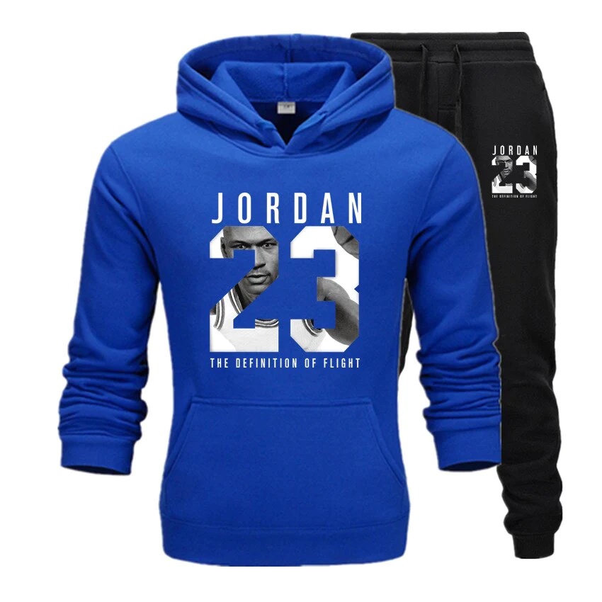 Setelan Celana Jogger &amp; Jumper Hoodie JORDAN23 II Set sweater Hoodie dan Celana Joger Panjang II SIZE ( Pria &amp; Wanita )