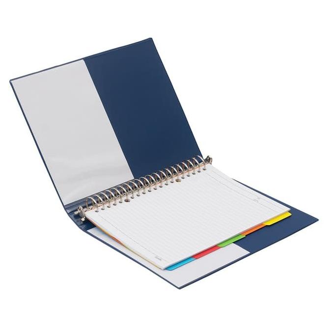

Bantex Multiring Binder 20 Ring 25mm A5 Blue ref.1324 01
