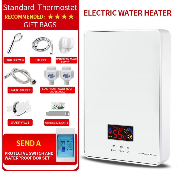 VBELL  Water Heater Instan Pemanas Air Kamar Mandi Listrik Low Watt /Water heater/pemanas air listrik /Instan water heater