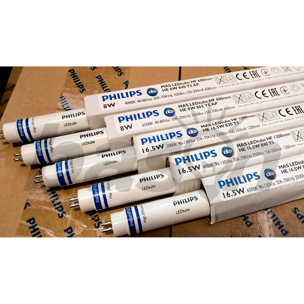 PHILIPS Master LEDTube HF 600mm HE 8W T5 - Pengganti TL5 14W