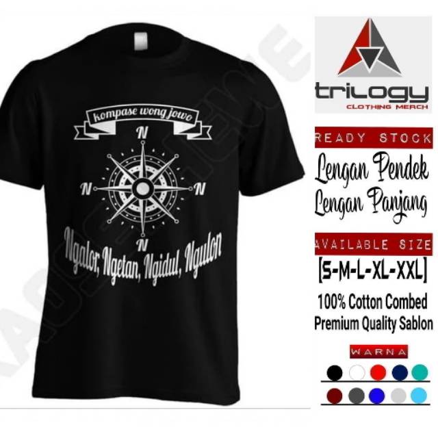 KAOS BAHASA JAWA KOMPASE WONG JOWO NGALOR NGETAN NGIDUL KAOS BAHASA JAWA KOMPASE WONG JOWO NGALOR NGETAN NGIDUL