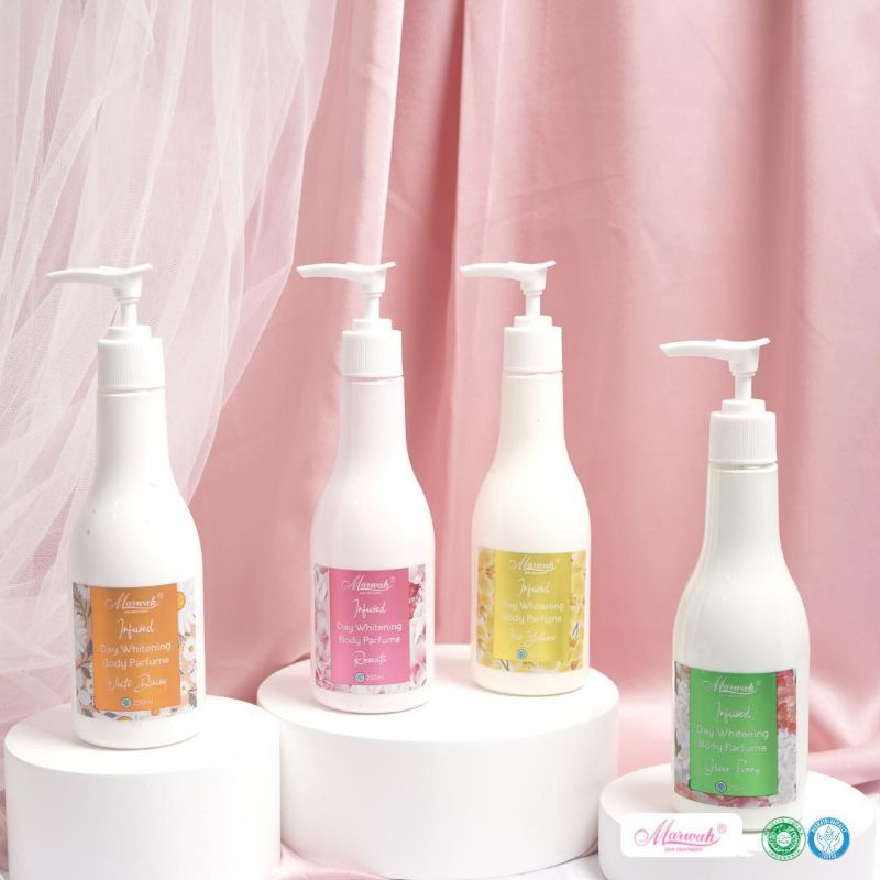 Lotion Viral Marwah Infused Day Whitening Body Parfume Original Bpom Mencerahkan Bumil Busui