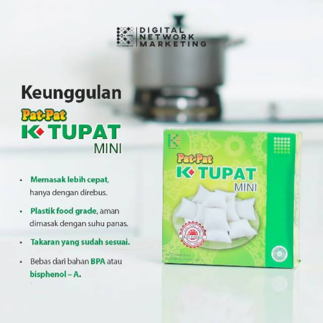 K-Link Ketupat Mini Sehat Anti Gagal