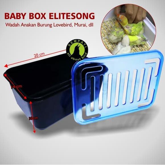 Produk Terbaik Baby Box Wadah Untuk Anakan Burung Lovebird Murai Kenari Kacer Dll