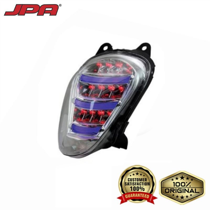 lampu stop scoopy fi old led merah biru original JPA
