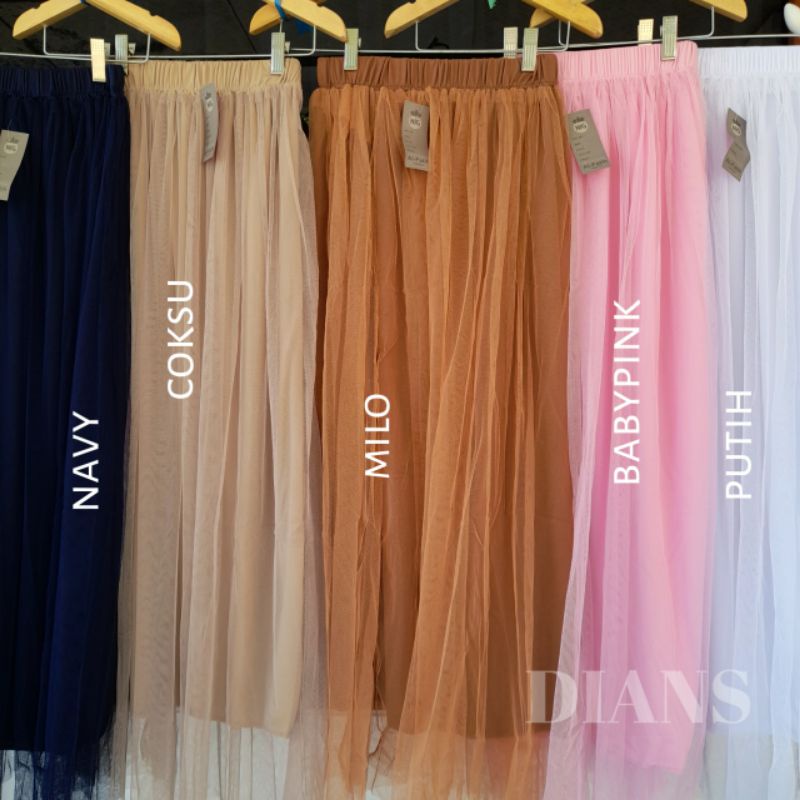 Rok Tutu Polos Dewasa / Rok Tutu Maxi Skirt Best Seller