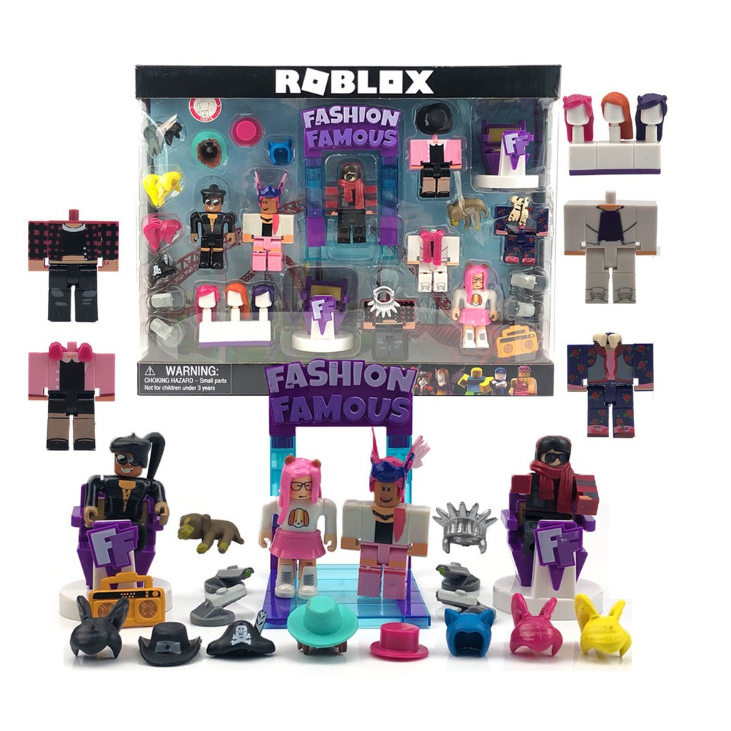 DIY ROBOT ROBLOXS PUZZLE MAINAN ANAK BOY ACTION FIGURE ROBOT ROBLOX FASHION FAMOUS 8IN1 KADO ULANG T