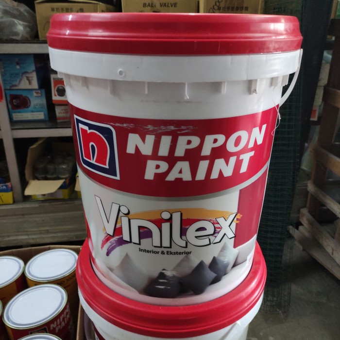 CAT TEMBOK VINILEX PUTIH WHITE 300 NIPPON PAINT PUTIH 25 KG