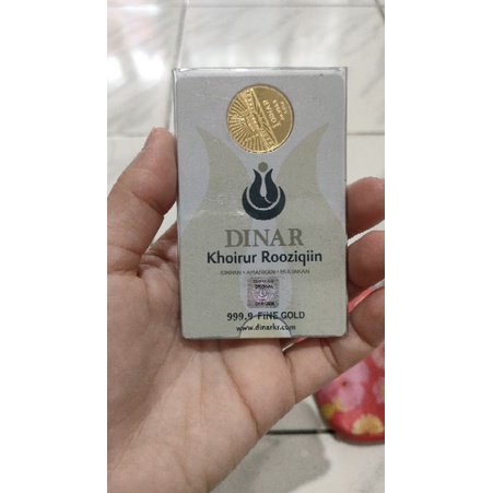 dinar khoirur rooziqiin 4,25gr 9999%