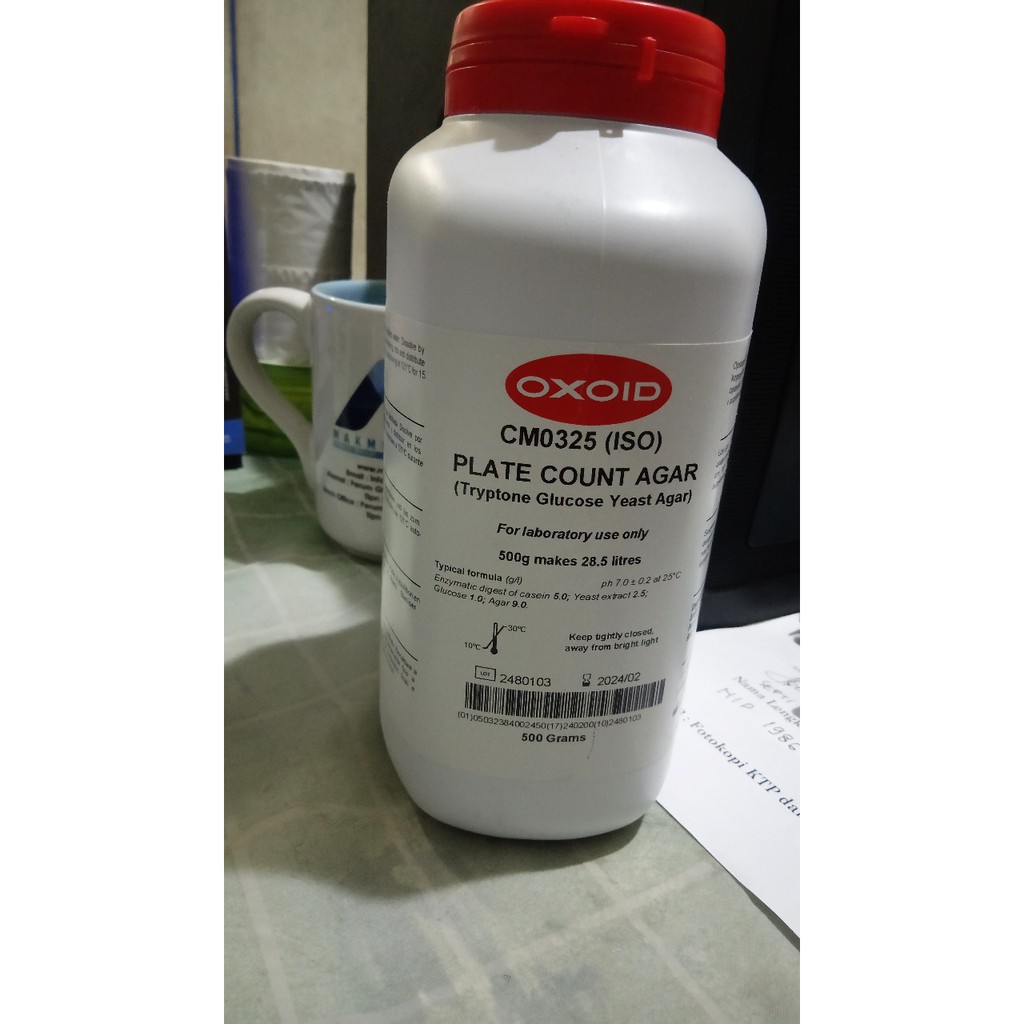 PLATE COUNT AGAR OXOID 10GR
