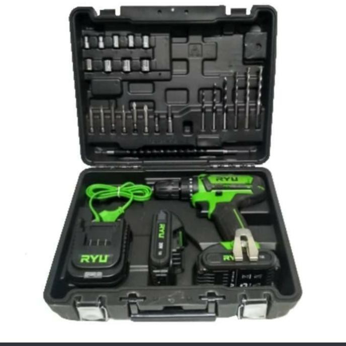 ✅Price TEKIRO RYU MESIN BOR SET 20 V BATERAI CORDLESS BETON CAS