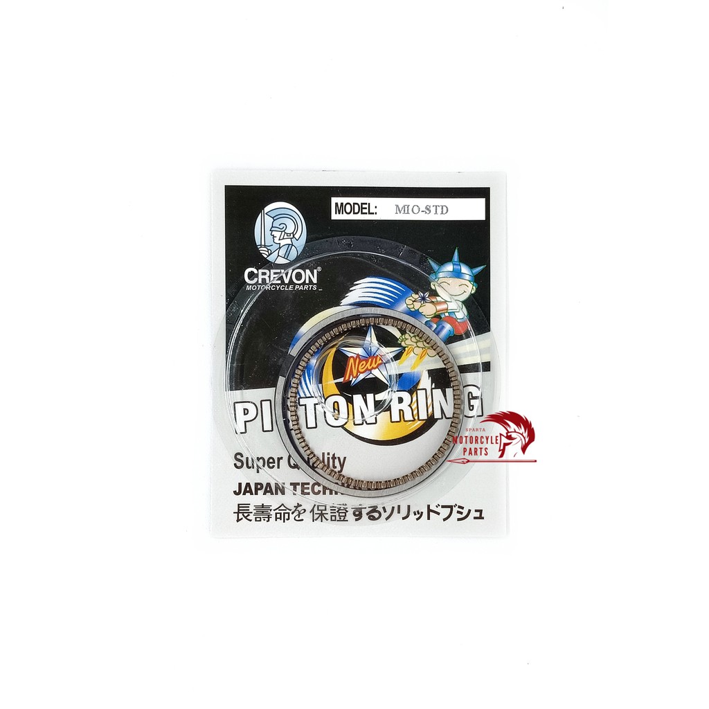 Ring Seher Ring Piston Mio Lama Mio Sporty Soul Nouvo Mio Fino Lama OS STD 25 50 75 100 CREVON