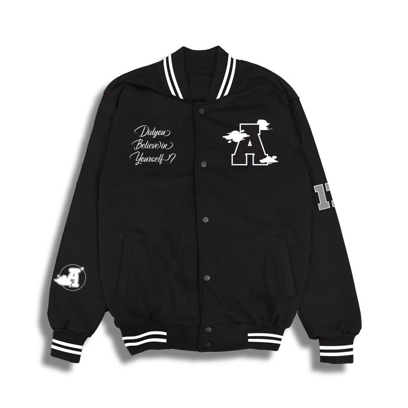 (NEW ARTICLE) AMNEESIA Varsity Jacket Jaket Varsity Vintage Pria Wanita Premium High Quality Distro Original Nascar Varsity Baseball Jacket Vintage Jaket Varsiti Versity Jaket Hoodie Hodie Hudi Oversize Jumbo Japanese Biker Jacket Baseball Sweater Viral