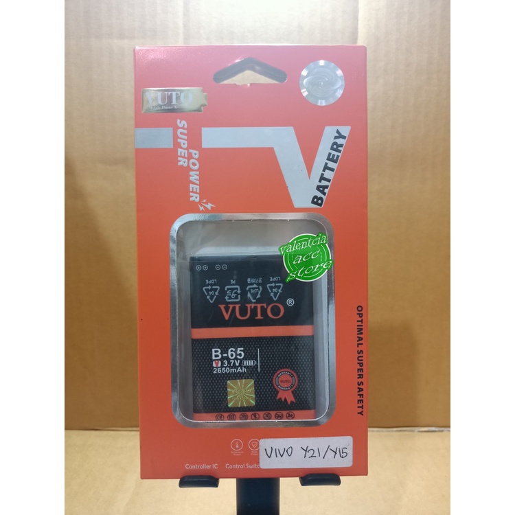 BATERAI VIVO Y15 2015 / Y21 2015 / Y22 2015 BKB65 DOUBLE POWER VUTO
